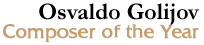 Composer of the Year - Osvaldo Golijov