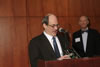 Conductor of the Year Robert Spano contemplates his award.