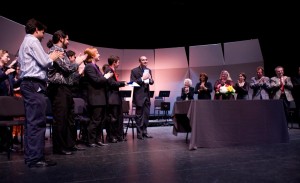 all-competitors-and-judges-onstage_emanuele-buono_gold-medalist_bowing Gold Medalist Emanuele Buono Takes a Bow