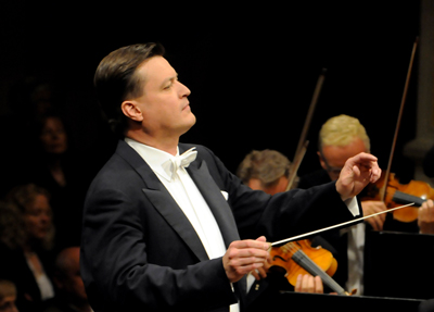 Christian Thielemann at work in Dresden in 2012