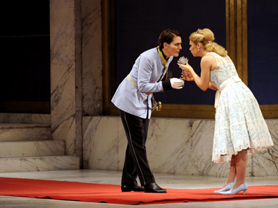 Daniela Sindram and Daniela Fally in Der Rosenkavalier in Dresden