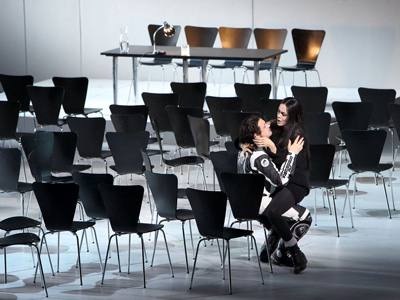 Stefano Secco and Kristine Opolais in Simon Boccanegra at Bavarian State Opera