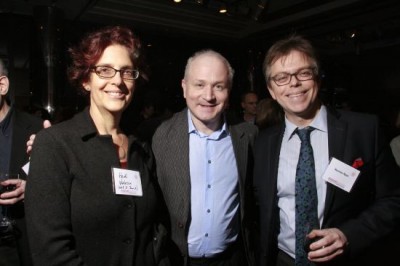 Heidi Waleson, Wall Street Journal, George Benjamin, Norman Ryan, vice president, Schott/EAM