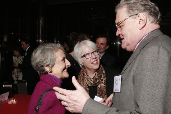 Judith Kurz, Peggy Kane, David Foster, president Opus 3 Artists