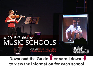 2014-15 Guide to Music Schools