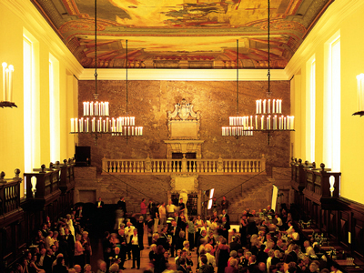 Karl-Böhm-Saal, a refreshment hall for Salzburg’s Felsenreitschule and Haus für Mozart performance venues