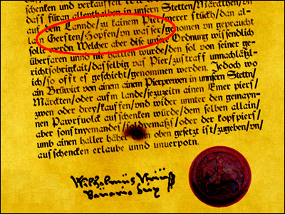 Reinheitsgebot of 1516