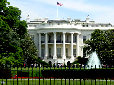 South view of the White House