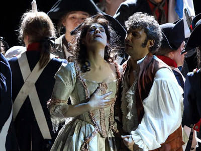 Anja Harteros and Jonas Kaufmann in Andrea Chénier in Munich