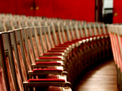 Parkett section of the National Theater in Munich