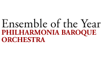 Ensemble of the Year - Philharmonia Baroque Orchestra