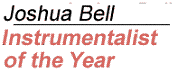Instrumentalist of the Year - Joshua Bell
